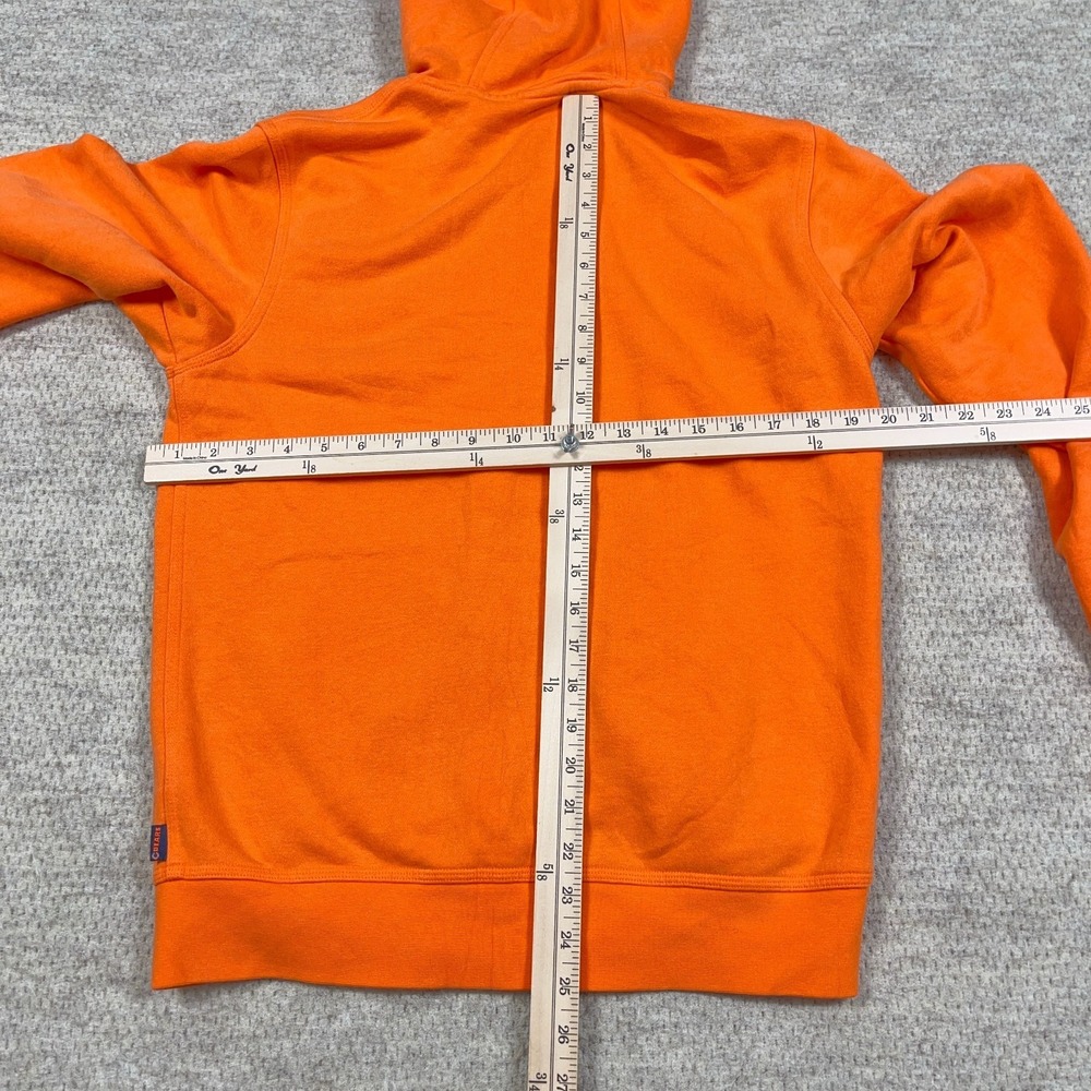 Chicago Bears Hoodie Men Small Orange Nike Full Zip Sweatshirt Jacket Adult - Picture 7 of 11